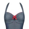"Saint Malo" Maille Blue Jean Swimsuit - Image 5